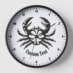 Horloge Black Crab