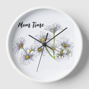 Horloge blanche personnelle
