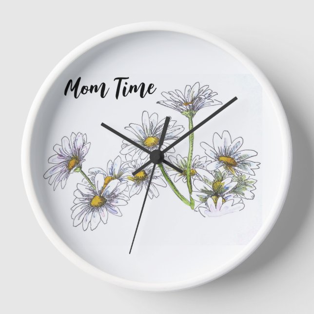 Horloge blanche personnelle (Recto)