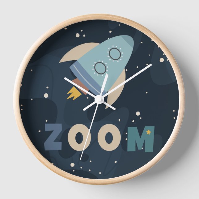 Horloge Blast Off Zoom Premier voyage autour du Soleil (Recto)