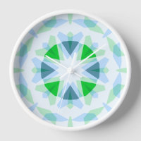 Bleu Frais Joli Étoile Verte Dopamine Décor Kitsch