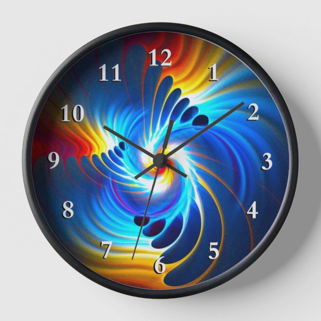 Horloge Bleu gravitationnel (Recto)