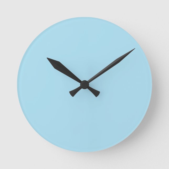 Horloge Bleue Bébé (Recto)