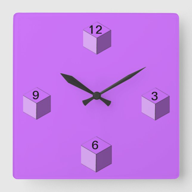 Horloge - Blocs bébé (Recto)