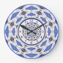 Horloge Boho Mandala