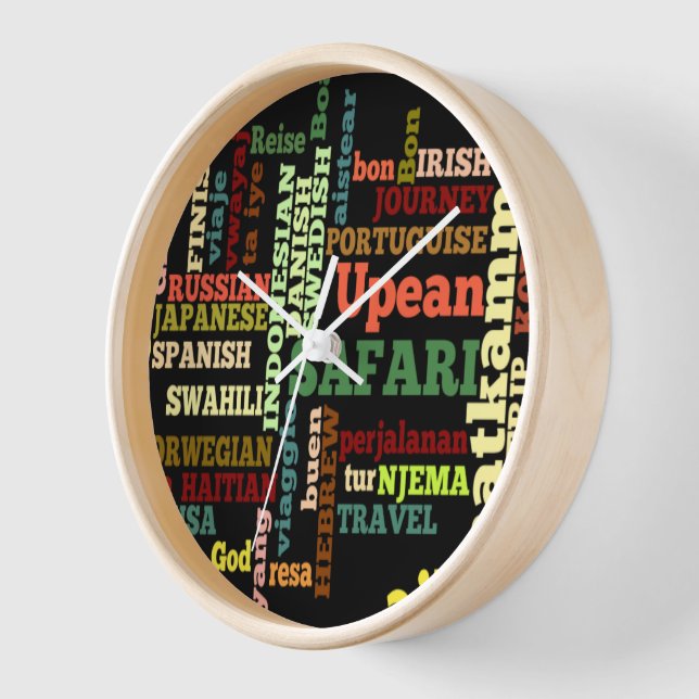 Horloge Bon Italian Irish Safari Hapanese Voyage (Angle)