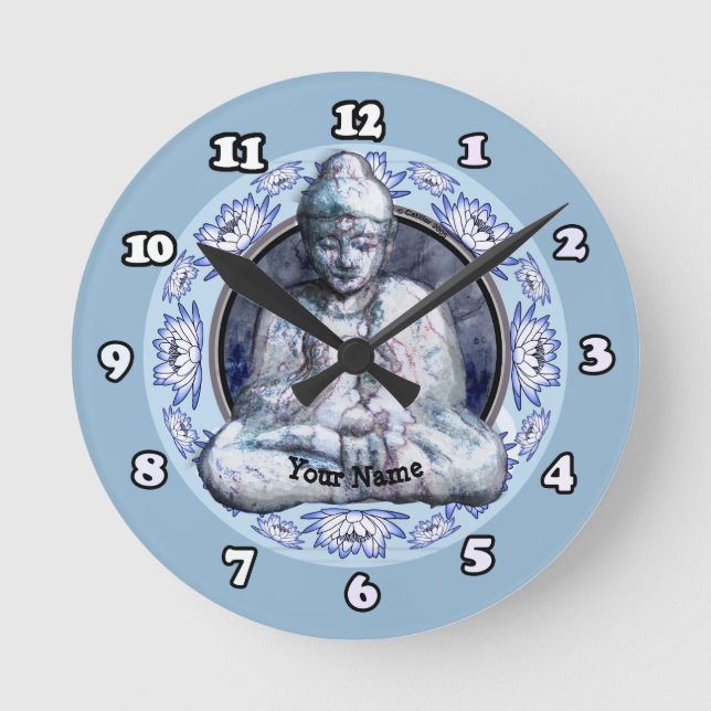 Horloge Bouddha Breathe (Recto)