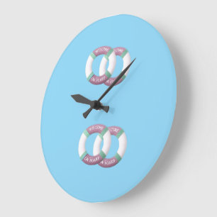 Horloge Bouée de Sauvetage Côtière