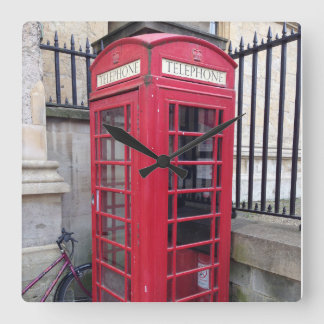 Horloge britannique de cabine téléphonique
