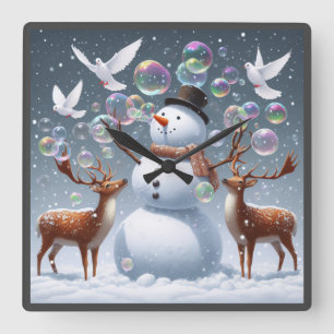 Horloge Bubbly Blizzard