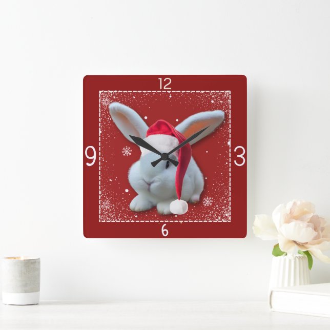 Horloge Bunny Père Noël Noël (Maison)