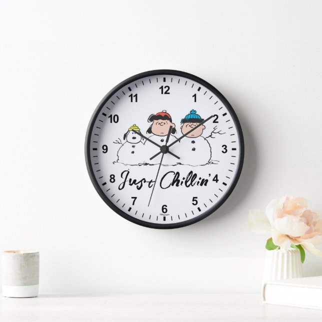 Horloge cacahuètes | 3 Personne Snowman (Maison)