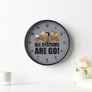 Horloge cacahuètes   Espace