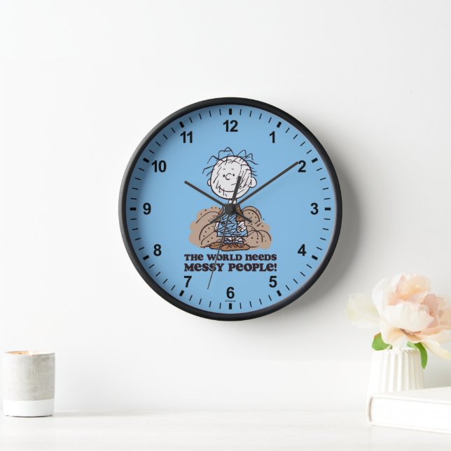 Horloge cacahuètes | Pigpen Le Monde A Besoin De Gens Maud (Maison)