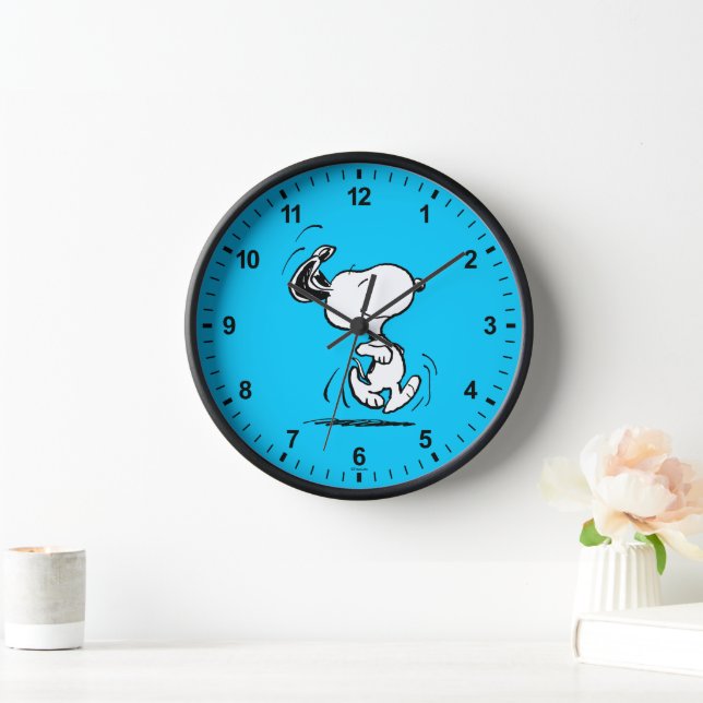Horloge cacahuètes | Snoopy Happy Dance (Maison)