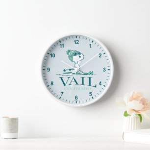Horloge cacahuètes   Snoopy Vail Colorado