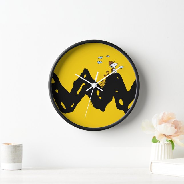 Horloge cacahuètes | Snoopy & Woodstock Scout Troop Hippiq (Maison)