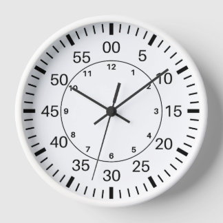 Horloge Cadran blanc militaire