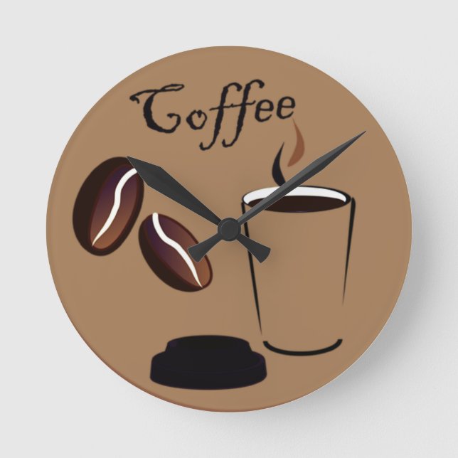Horloge café Brown (Recto)