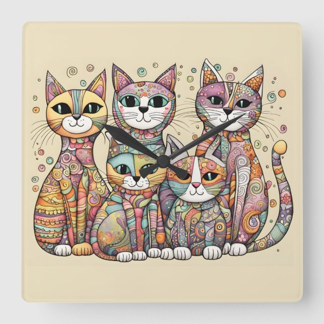horloge calmant chats (Recto)