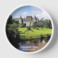 Campbell Clan's Inveraray Castle, Écosse,