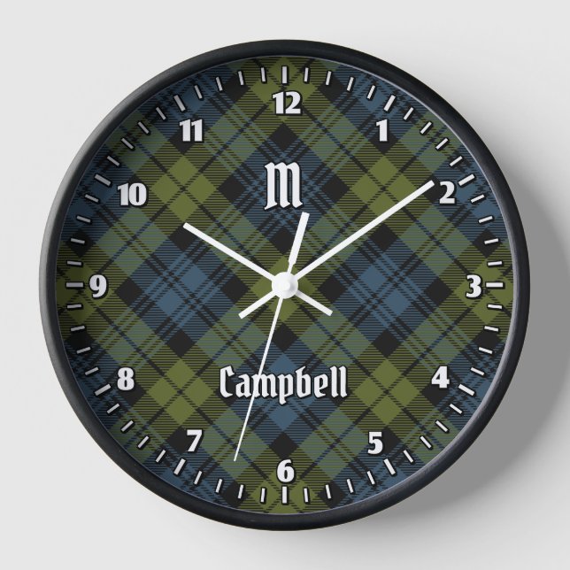 Horloge Campbell Tartan (Recto)