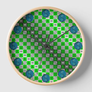 Horloge Cancer & Chèvre d'Eau