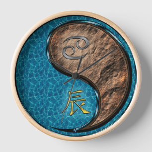 Horloge Cancer & Dragon de Terre