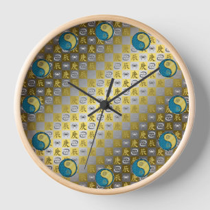 Horloge Cancer & Dragon Métal