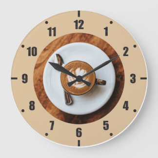 Horloge Cappuccino