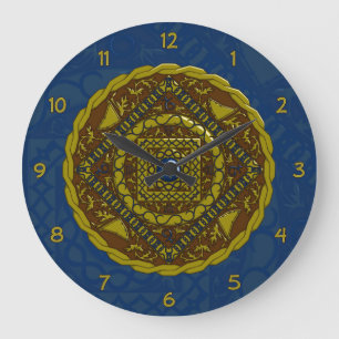 Horloge Capricorne Mandala