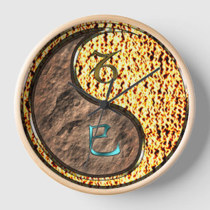 Horloge Capricorne & Serpent de feu