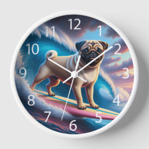 Horloge Carlin de surf Whimsical