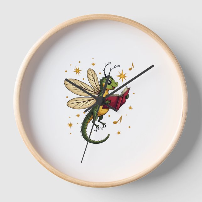 Horloge Caroling Dragonfly (Recto)