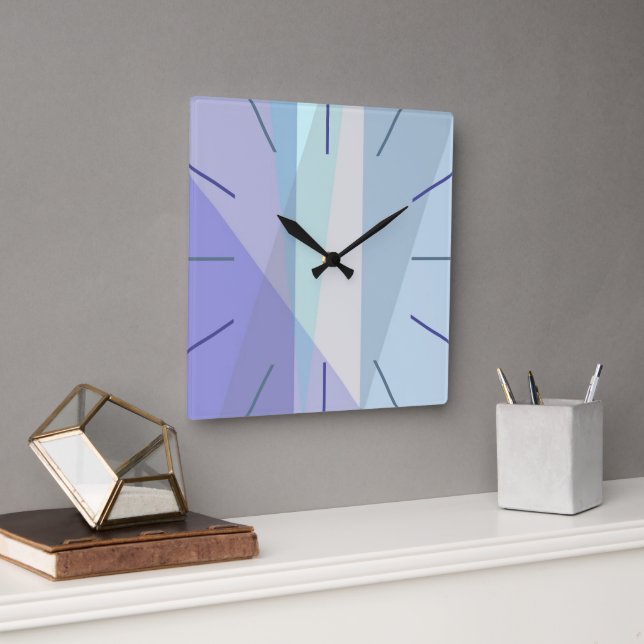Horloge - Carré - Rive (Bureau)