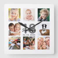 18th birthday custom photo collage girl milestone