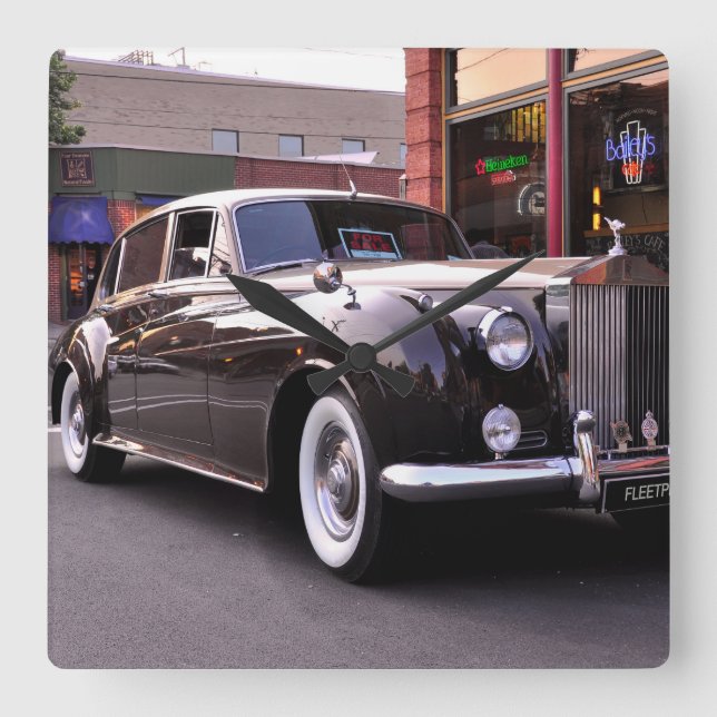 Horloge Carrée 1959 Classic Rolls Royce (Recto)