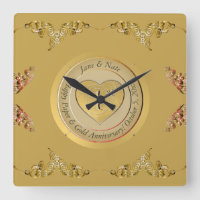 1er anniversaire de mariage en or