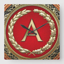 [200] Monogramme Vintage Or "A"
