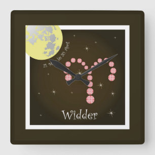 Horloge Carrée 21 mars au 20 avril