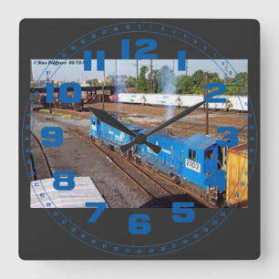 Horloge Carrée 2 conrail SW-1001      