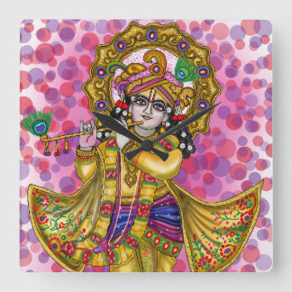 Horloge Carrée Accessoires de Lord Krishna