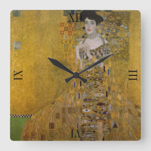 Horloge Carrée Adele Bloch Bauer par Gustav Klimt