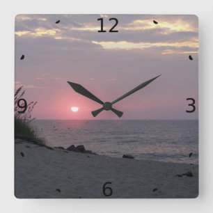 HORLOGE CARRÉE AJOUTER VOTRE PHOTO