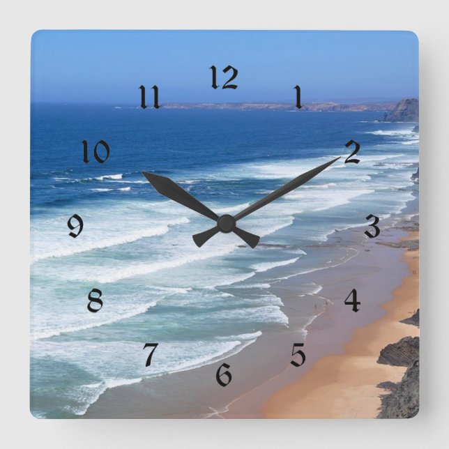 Horloge Carrée Algarve Beach, Portugal (Recto)