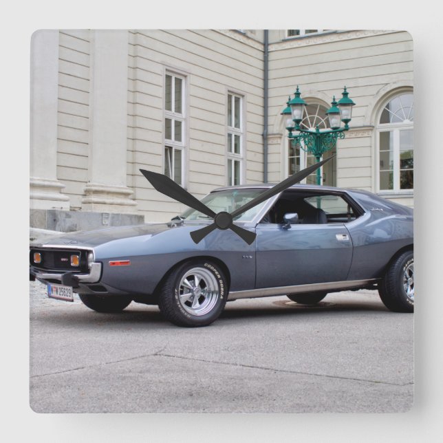 Horloge Carrée AMC Javelin SST 1974 (Recto)