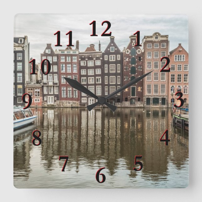 Horloge Carrée Amsterdam (Recto)