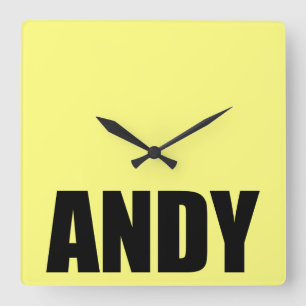Horloge Carrée Andy