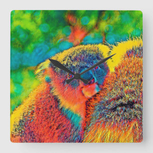 Horloge Carrée AnimalColor_Koala_001