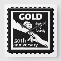 Anniversaire des mariages d'or en main 50e